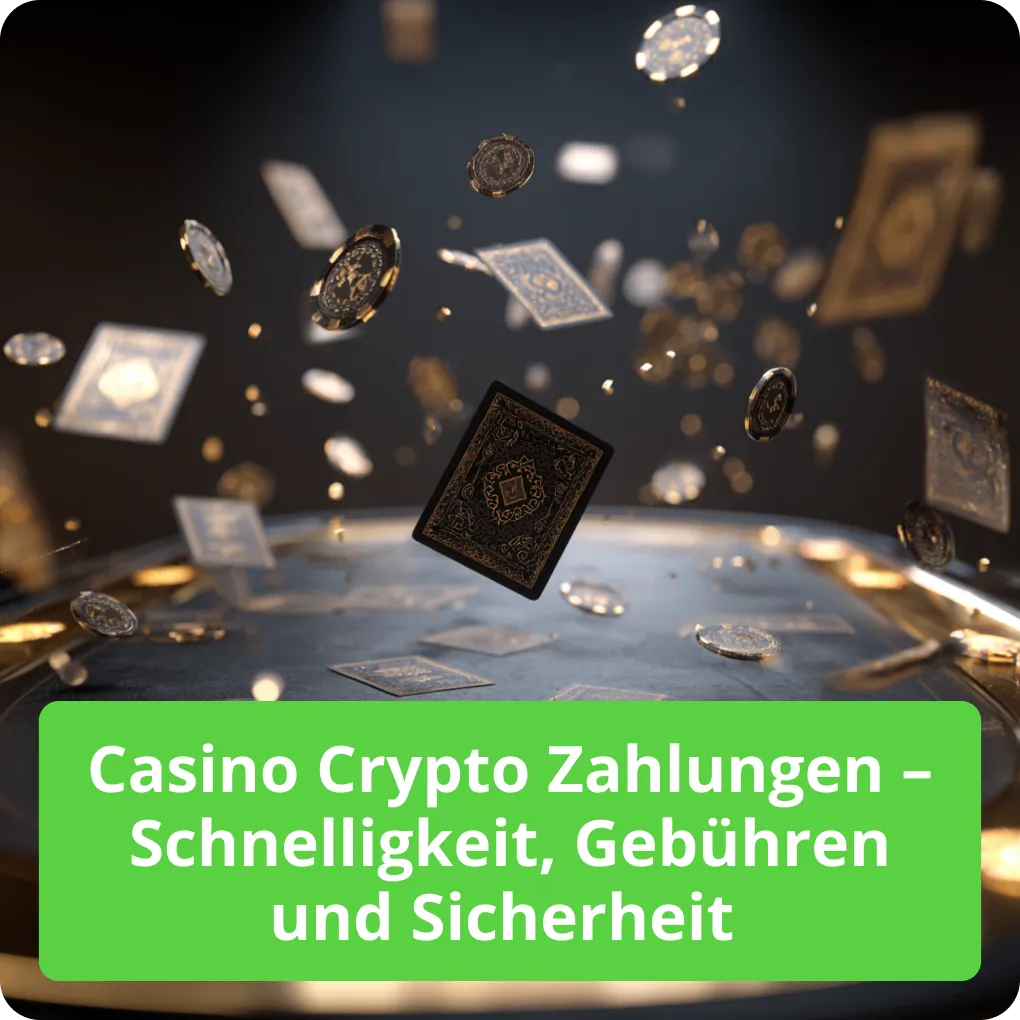 Alles über Casino Crypto Zahlungen: Informationen zu Schnelligkeit, Gebühren und Sicherheit Casino Crypto Zahlungen – Schnelligkeit, Gebühren und Sicherheit